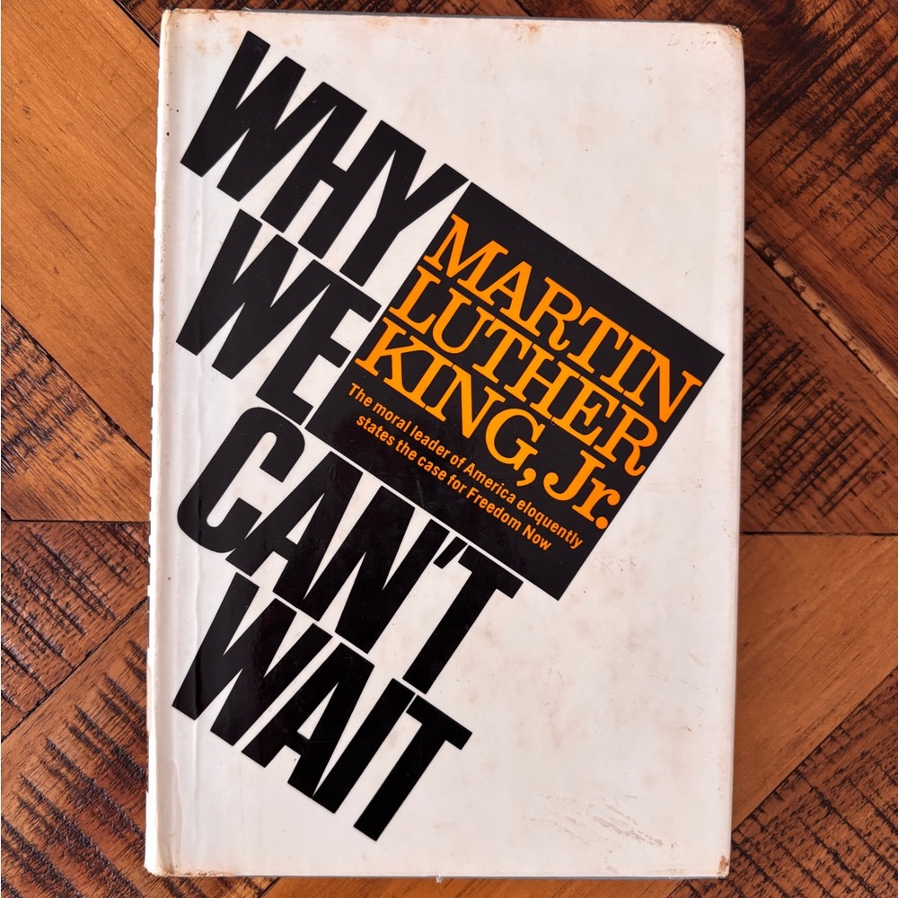 📚3/15$ Why We Can't Wait Book